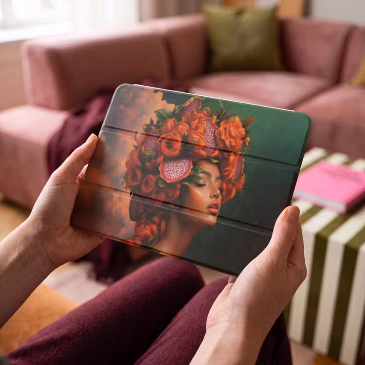 iPad hoes - Vrouw - Drankenfruit - Rozen — 3