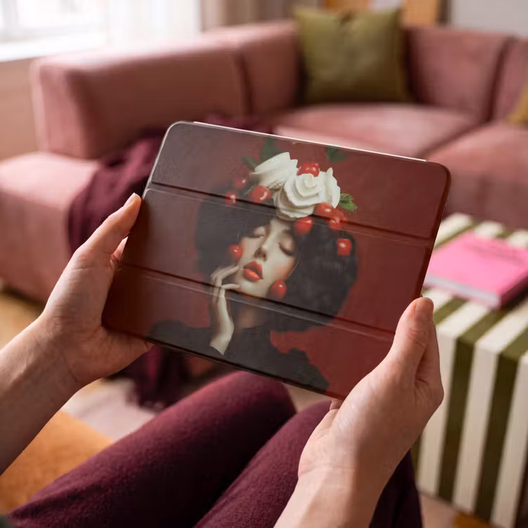 iPad hoes - Vrouw - Kersen - Slagroom — 3