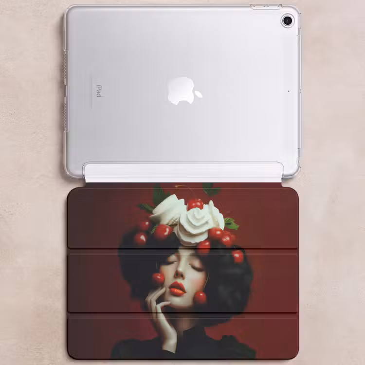 iPad hoes - Vrouw - Kersen - Slagroom — 6