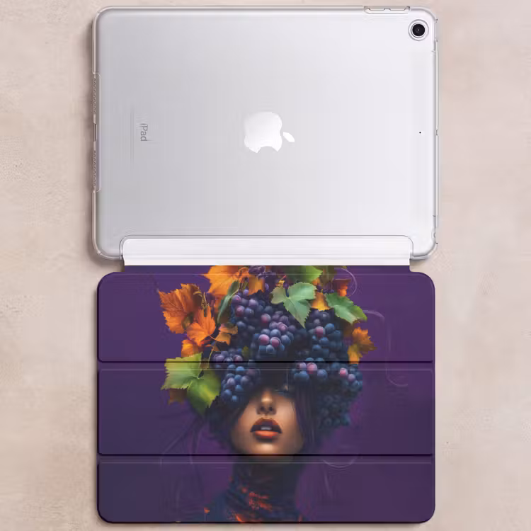 iPad hoes - Vrouw - Paars - Druiven — 6