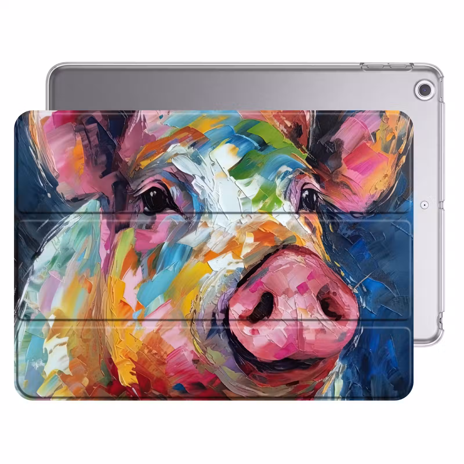 iPad hoes - Varken - Olieverf - Dieren - Kunst — 1