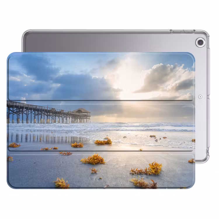 iPad hoes - Strand - Pier - Zeewier - Zee - Zomer — 1
