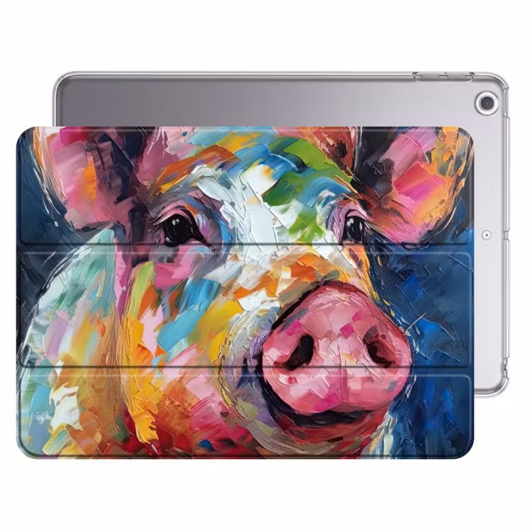 iPad hoes - Varken - Olieverf - Dieren - Kunst — 1