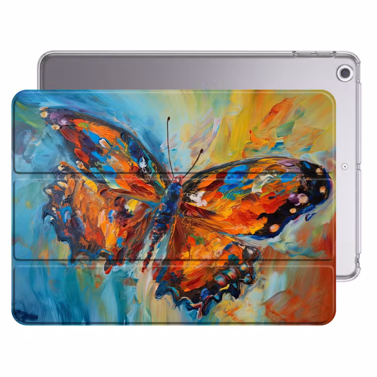 iPad hoes - Vlinder - Kleuren - Kunst - Schilderij — 1