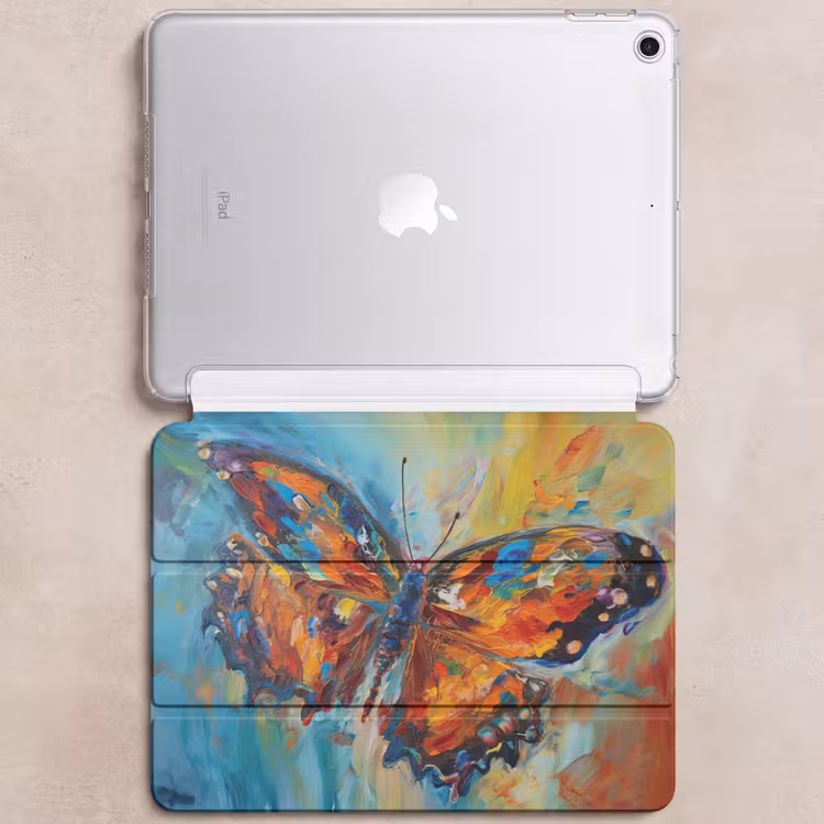 iPad hoes - Vlinder - Kleuren - Kunst - Schilderij — 6