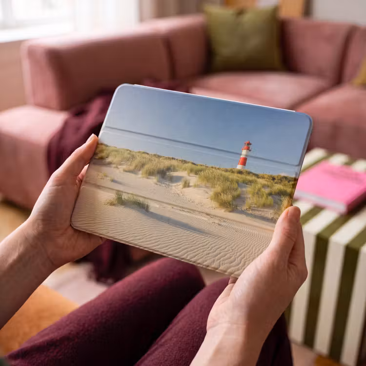 iPad hoes - Vuurtoren - Strand - Landschap - Duinen — 3