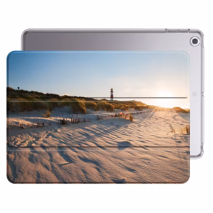 iPad hoes - Zon - Duinen - Strand - Vuurtoren — 1