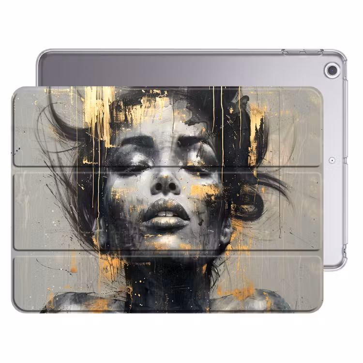 iPad hoes - Vrouw - Kunst - Goud - Abstract - Glamour — 1