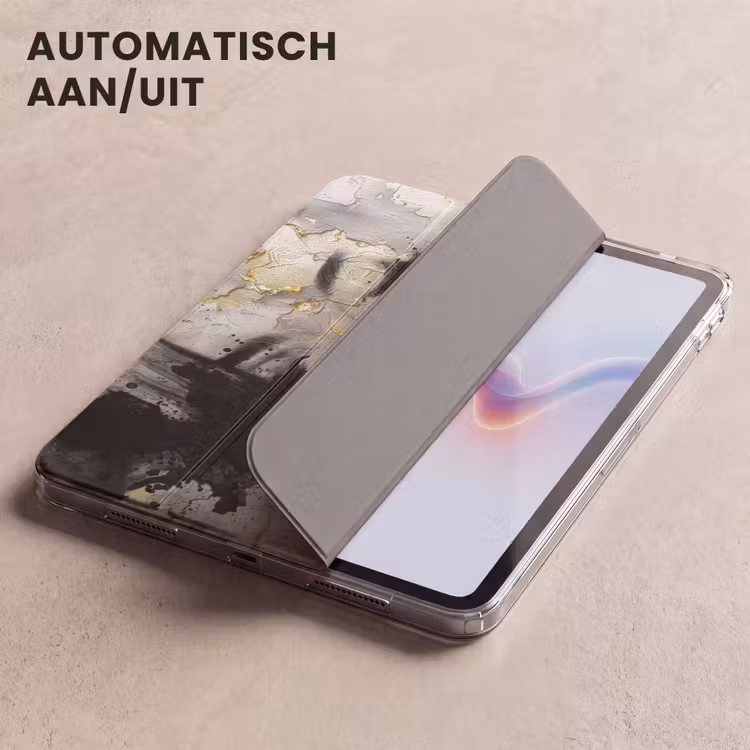 iPad hoes - Vrouw - Kunst - Goud - Zwart — 4