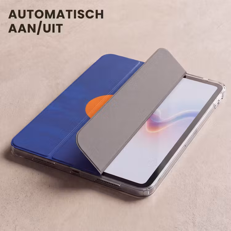 iPad hoes - Vorm - Rond - Minimalistisch - Blauw — 4