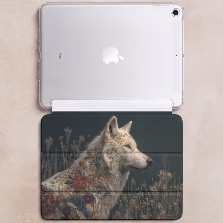 iPad hoes - Wolf - Bloemen - Natuur — 6