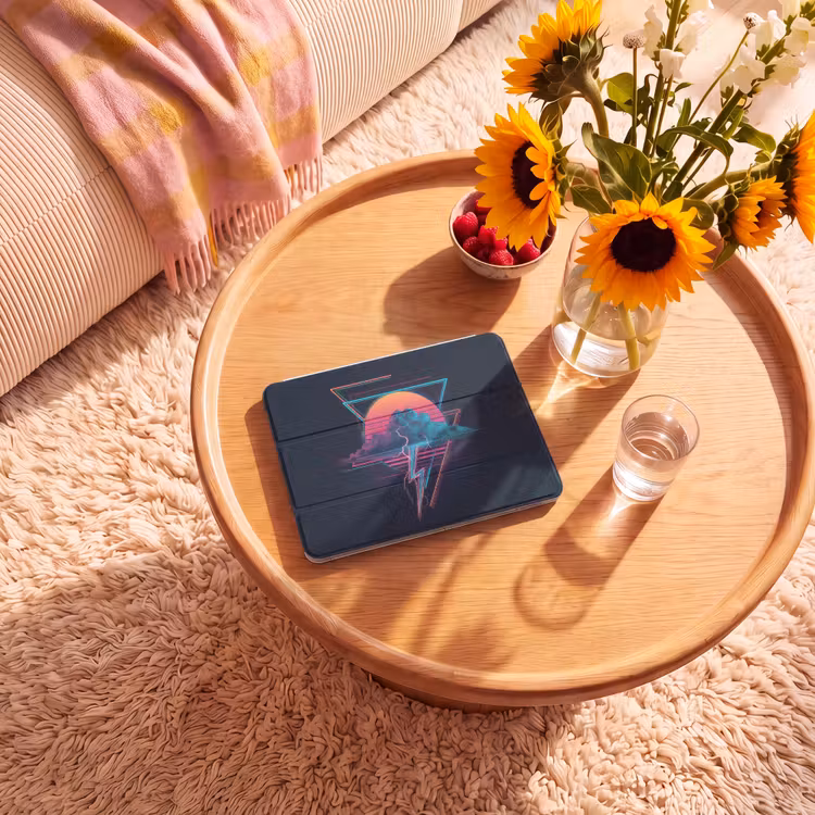 iPad hoes - Wolk - Bliksemschicht - Driehoeken - Lijnen — 2