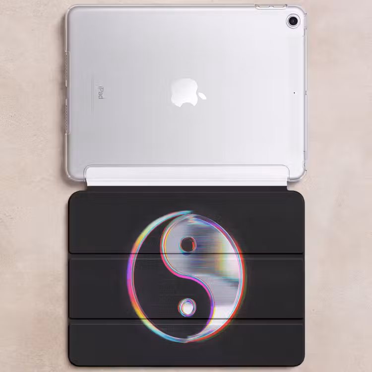 iPad hoes - Yin-Yang - Cirkel - Regenboog — 6