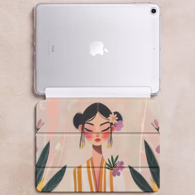 iPad hoes - Vrouw - Bloemen - Pastel — 6
