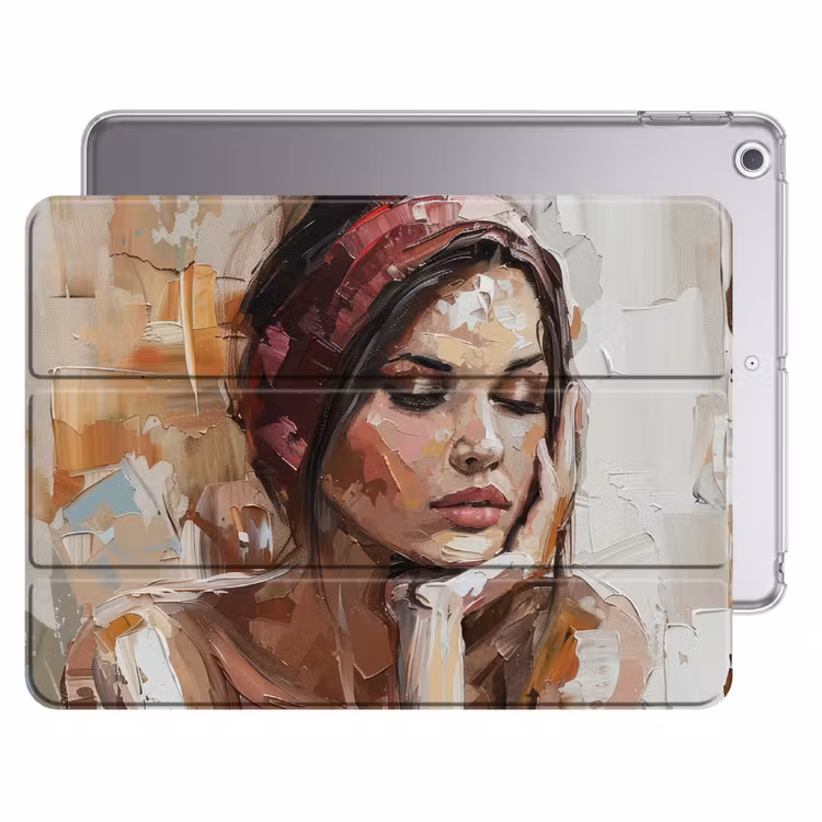 iPad hoes - Vrouw - Verflook - Portret - Modern — 1