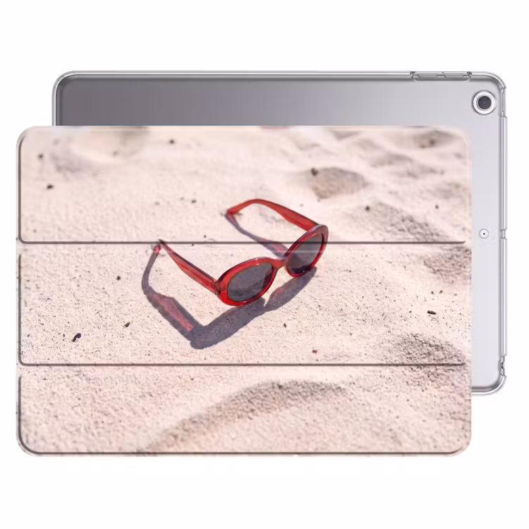 iPad hoes - Zonnebril - Strand - Vakantie - Rood — 1