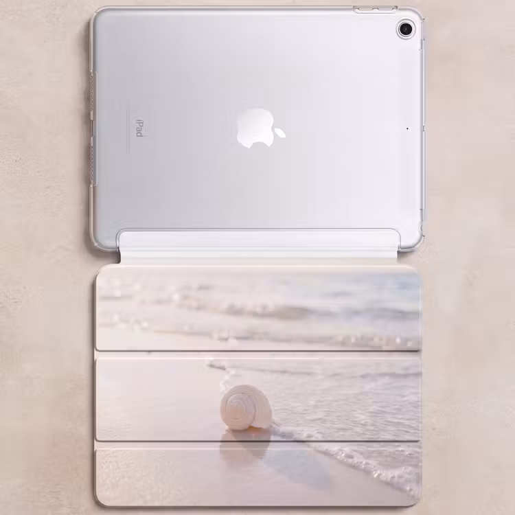 iPad hoes - Zeeschelp - Strand - Zee - Natuur - Beige — 6