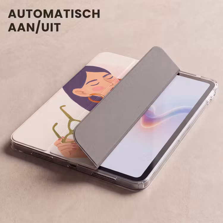 iPad hoes - Vrouw - Bril - Cocktail - Illustratie - Modern — 4