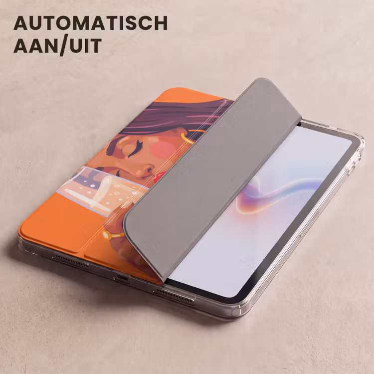 iPad hoes - Vrouw - Champagne - Feest - Modern - Oranje — 4