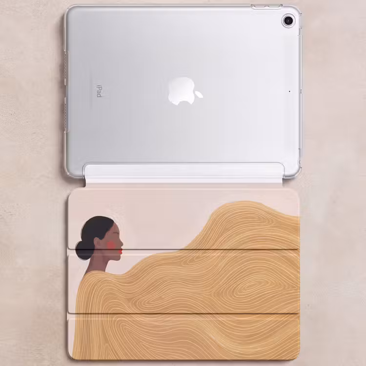 iPad hoes - Vrouw - Profiel - Modern - Abstract - Kunst — 6