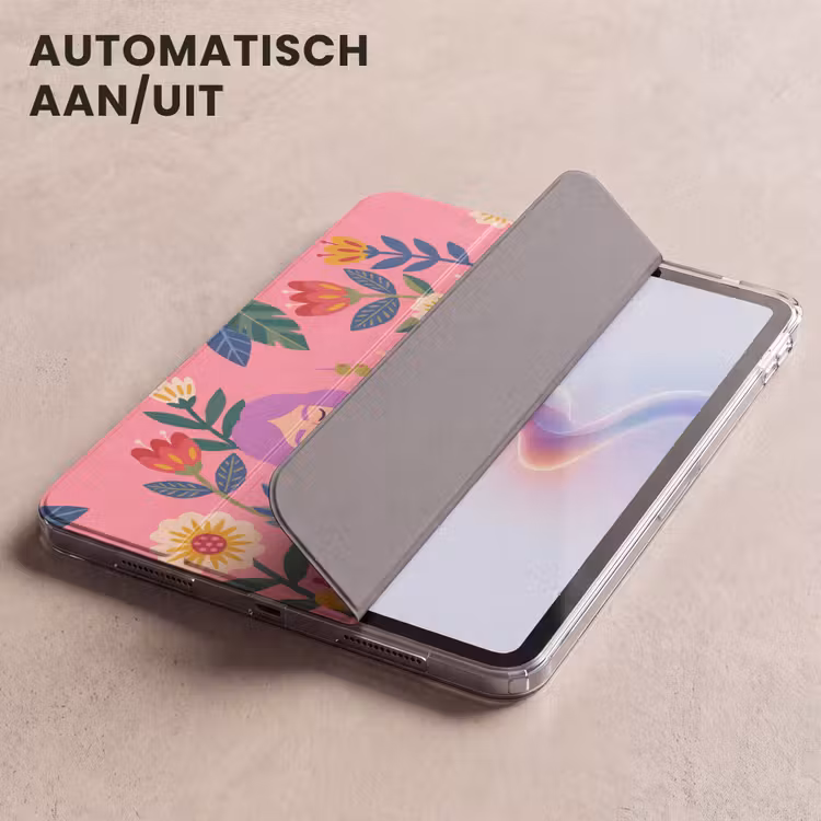 iPad hoes - Vrouw - Cocktail - Bloemen - Modern - Roze — 4