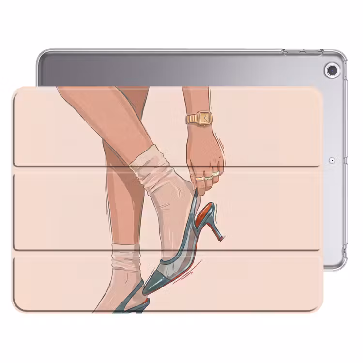 iPad hoes - Vrouw - Schoen - Mode - Lifestyle - Groen — 1