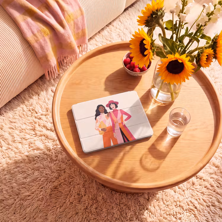 iPad hoes - Vrouw - Twee - Mode - Abstract - Kleurrijk — 2