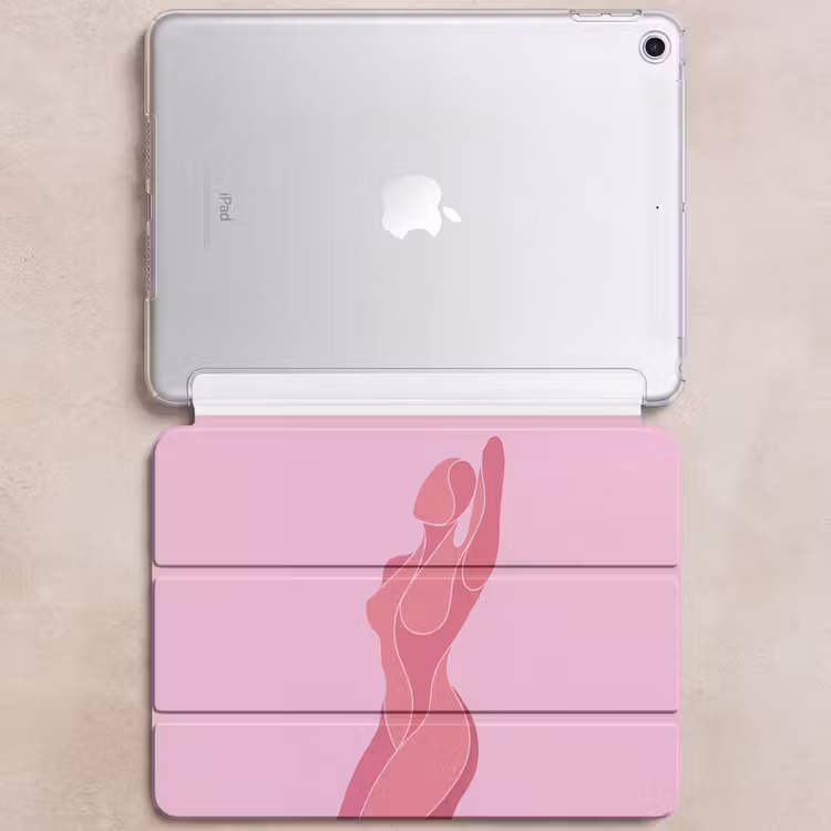 iPad hoes - Vrouw - Lichaam - Abstract - Roze — 6