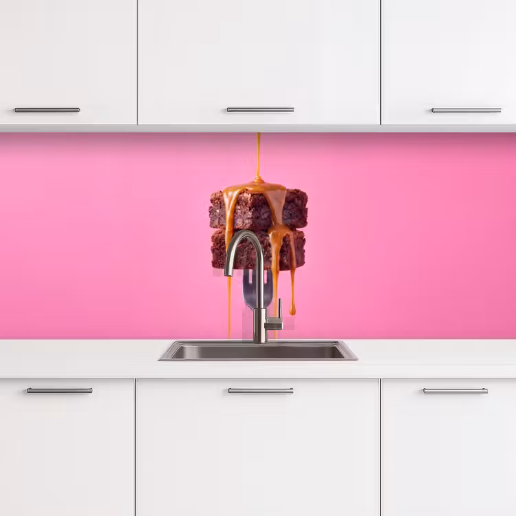Keuken achterwand - Brownie - Karamel - Eten — 4