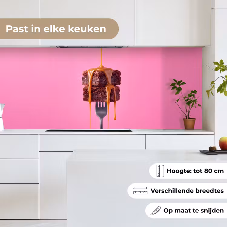 Keuken achterwand - Brownie - Karamel - Eten — 7