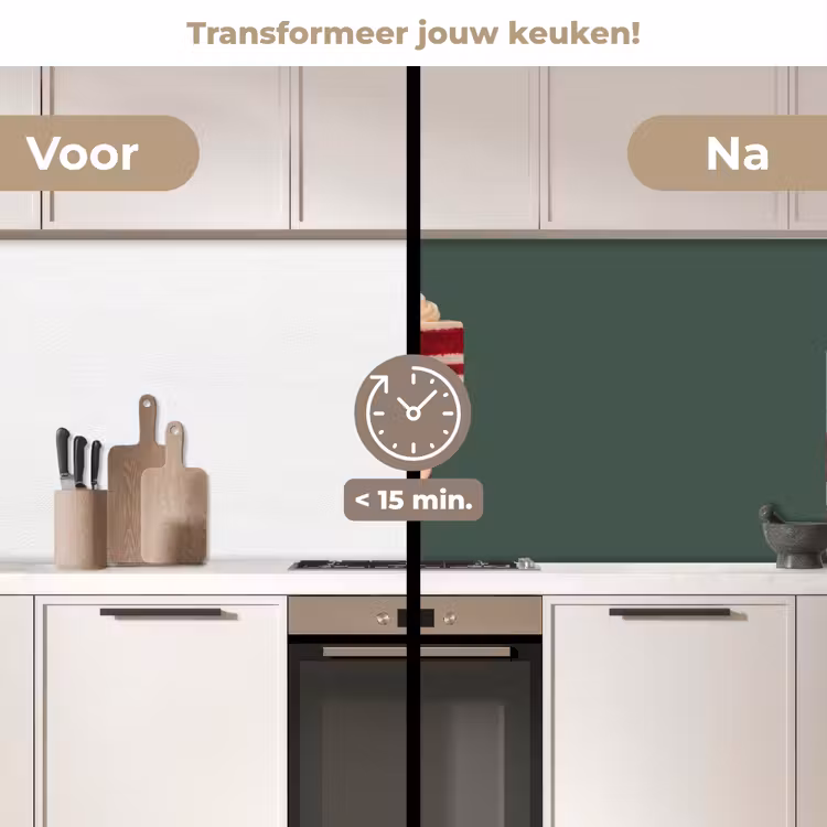 Keuken achterwand - Cake - Vork - Rood — 3