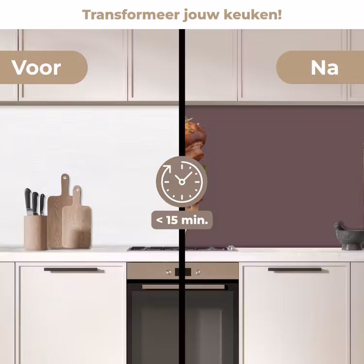 Keuken achterwand - Eten - Gestapeld - Vork — 3