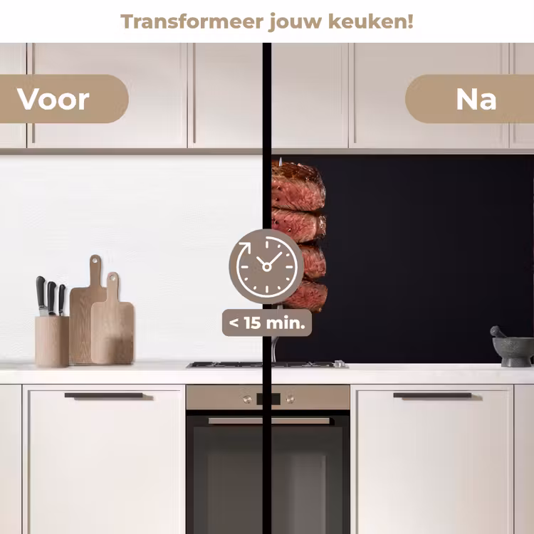 Keuken achterwand - Eten - Rosé - Vork — 3