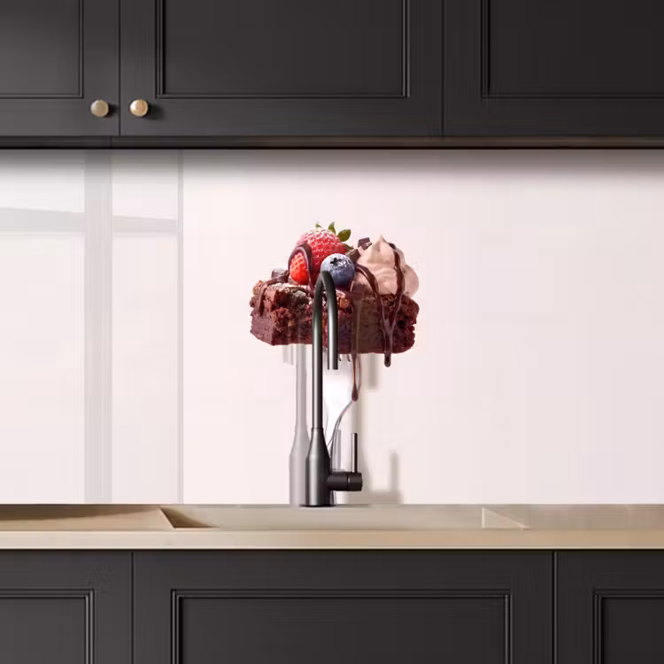Keuken achterwand - Vork - brownie - aardbei — 4