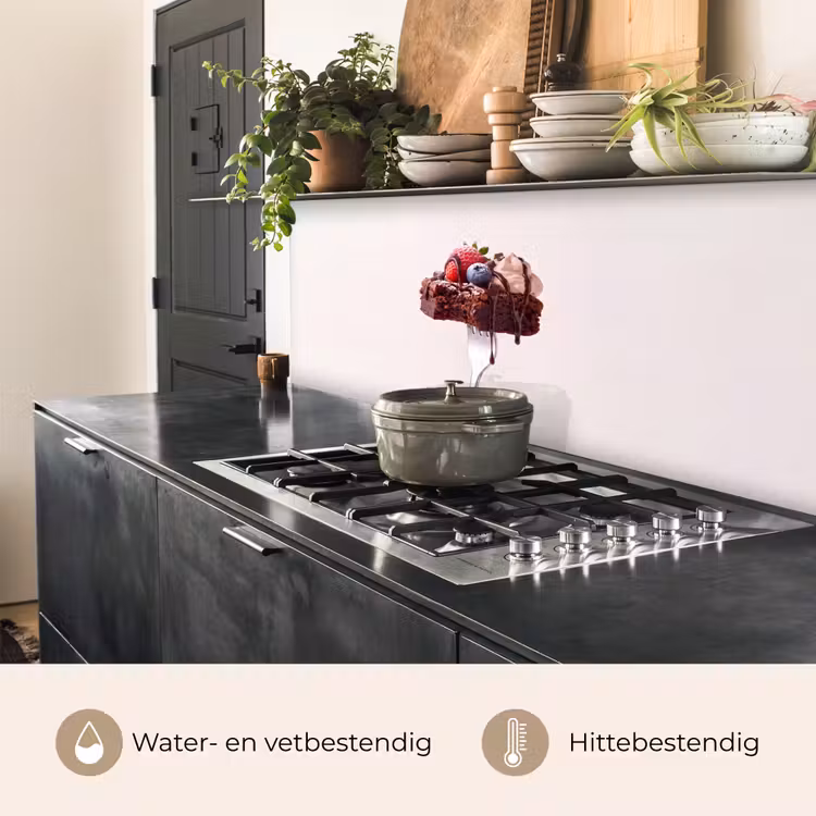 Keuken achterwand - Vork - brownie - aardbei — 7
