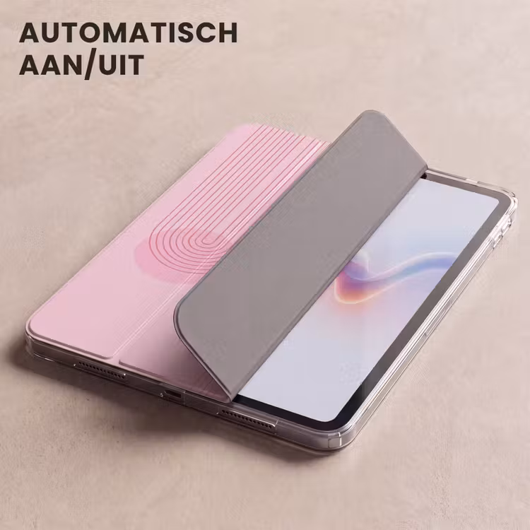 iPad hoes - Vormen - Lijnen - Minimalistisch - Roze — 4