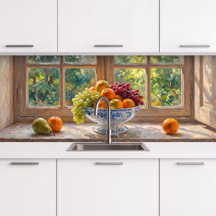 Keuken achterwand - Fruit - Vensterbank - Natuur — 4
