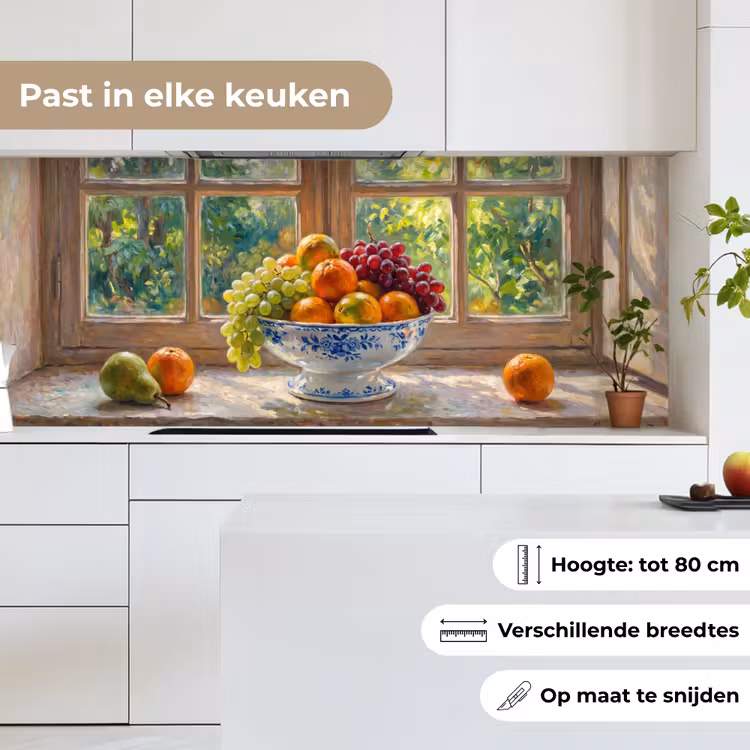 Keuken achterwand - Fruit - Vensterbank - Natuur — 7