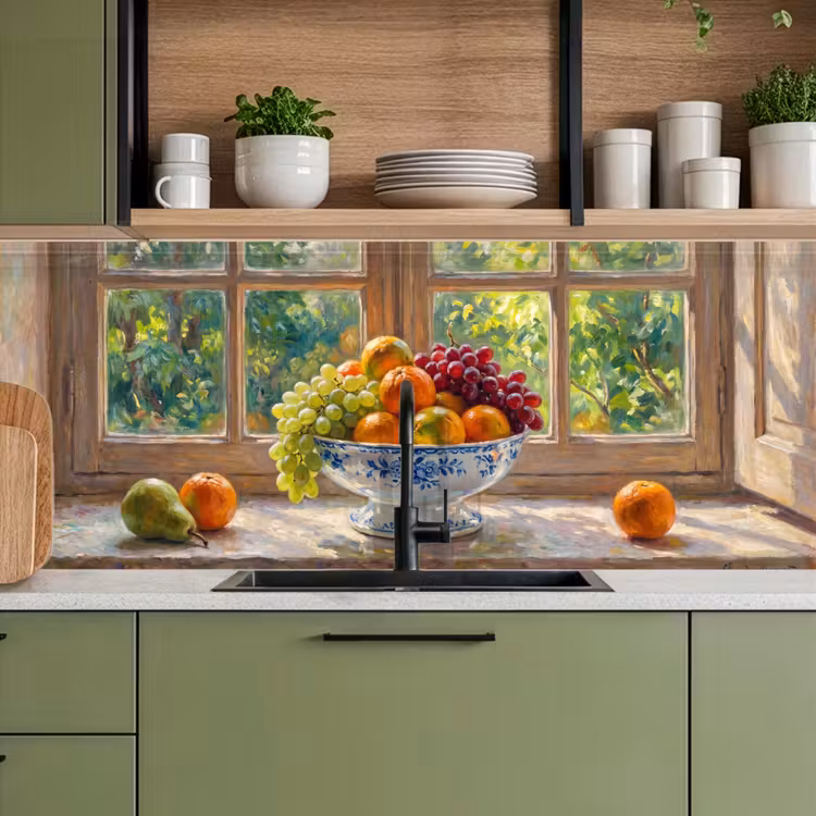 Keuken achterwand - Fruit - Vensterbank - Natuur — 8