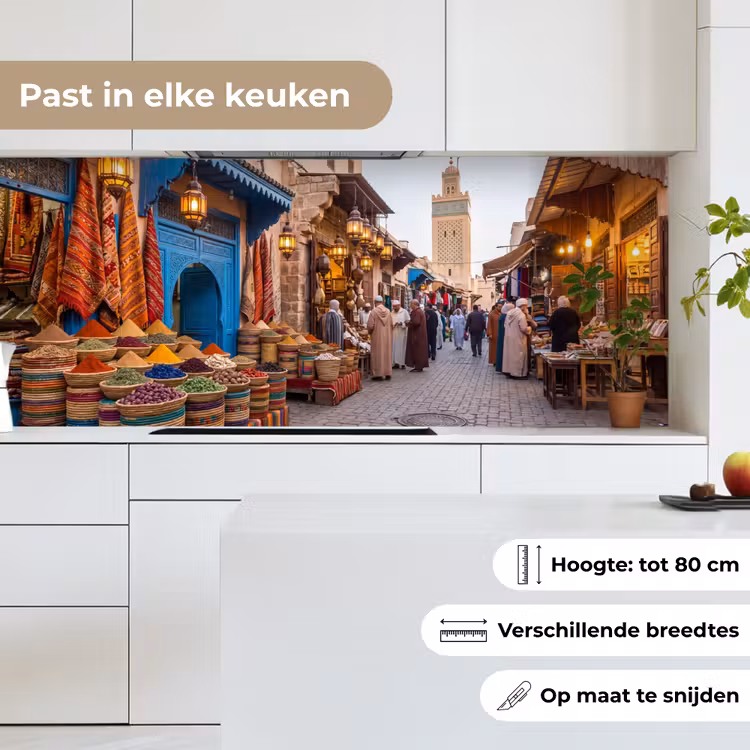 Keuken achterwand - Markt - Oosters - Kleurrijk — 7