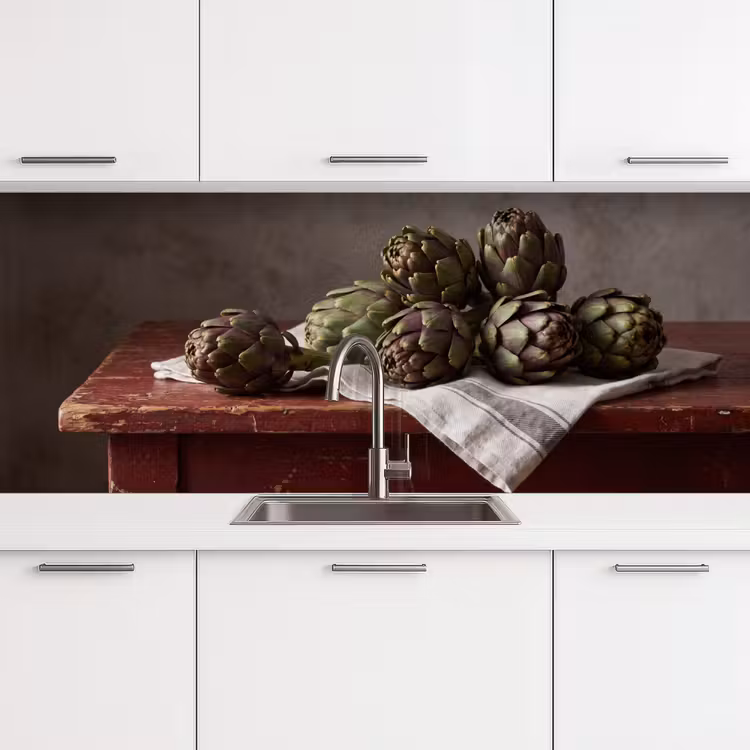 Keuken achterwand - Artisjok - Eten - Rustiek — 4