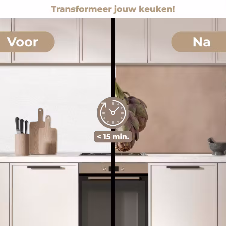 Keuken achterwand - Artisjokken - Hangend - Groenten — 3