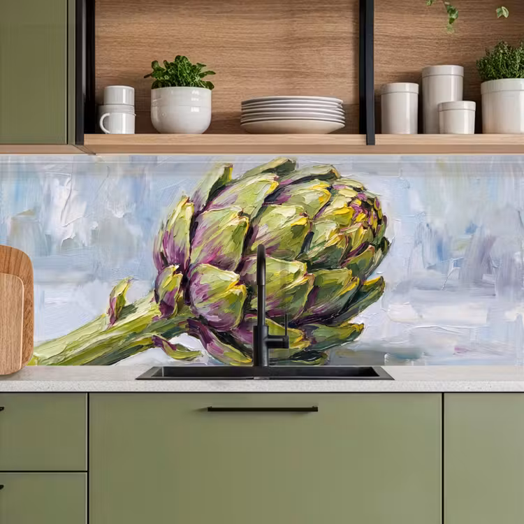 Keuken achterwand - Eten - Artisjok - Modern — 8