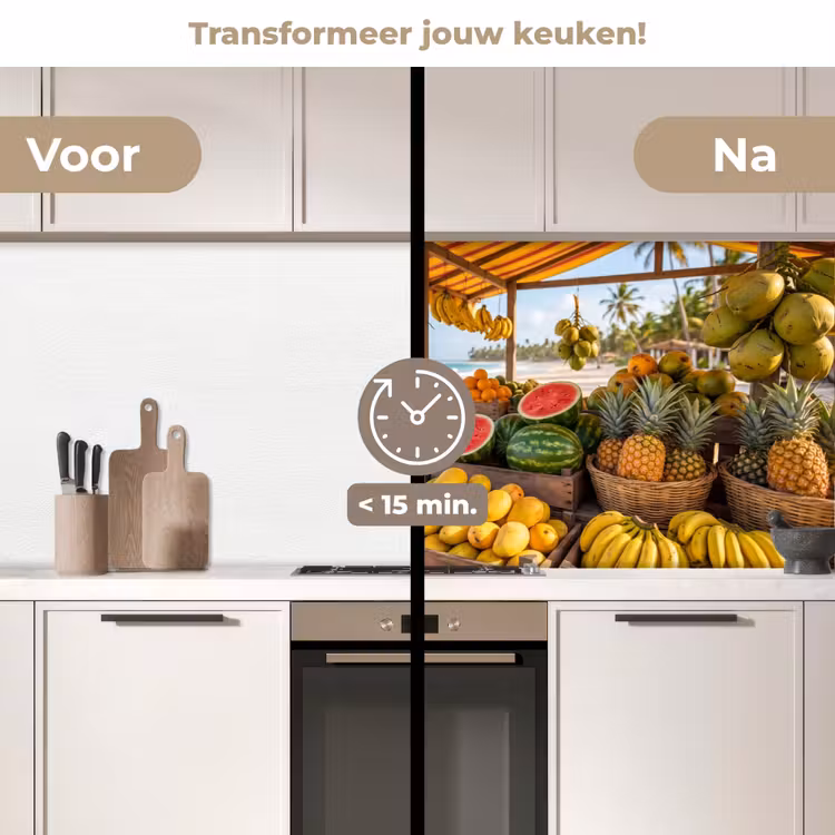 Keuken achterwand - Fruit - Strand - Tropisch — 3