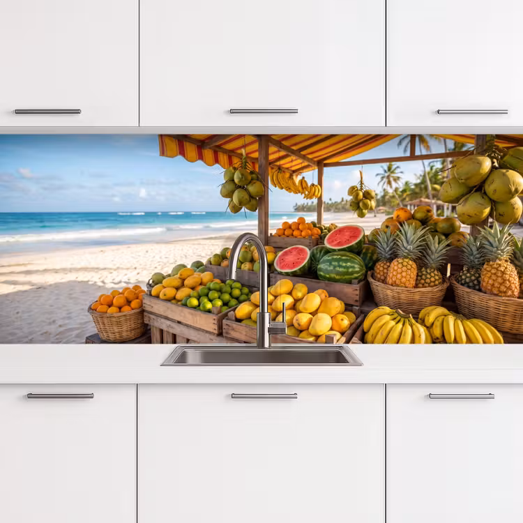 Keuken achterwand - Fruit - Strand - Tropisch — 4