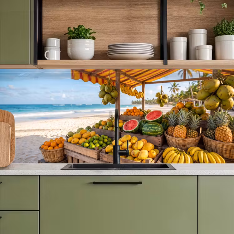 Keuken achterwand - Fruit - Strand - Tropisch — 8