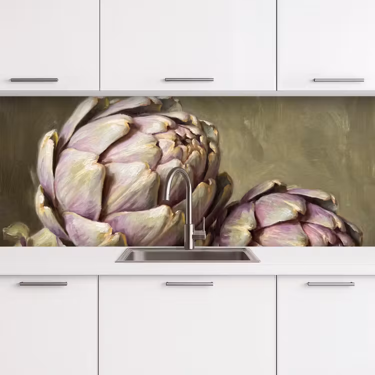 Keuken achterwand - Groente - Stilleven - Schilderij — 4