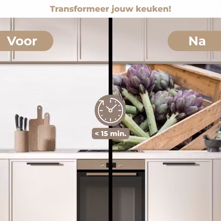 Keuken achterwand - Groenten - Markt - Vers — 3