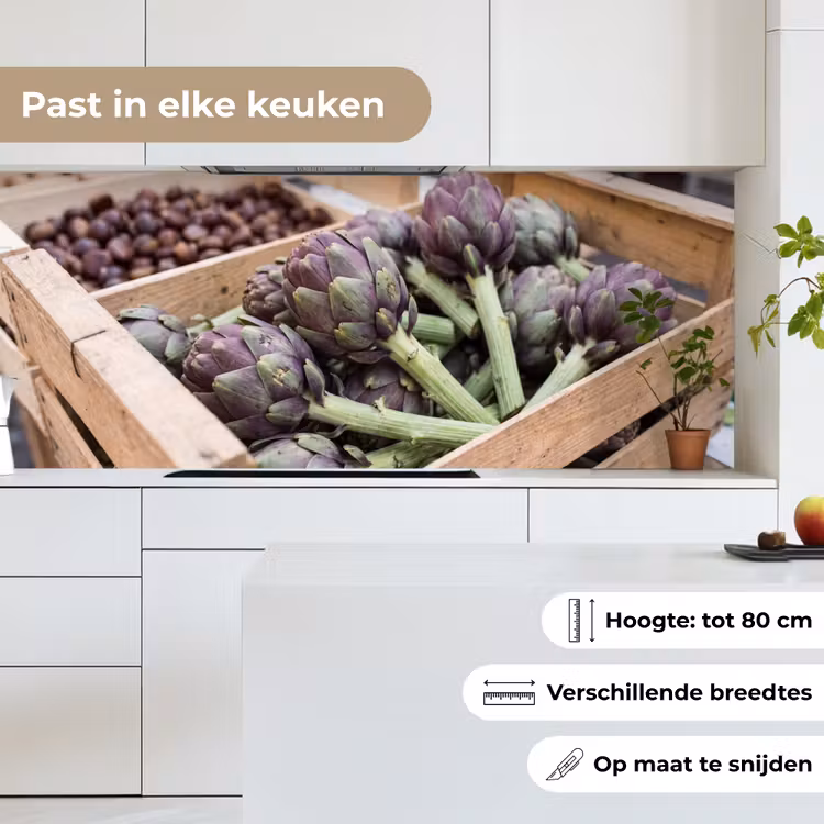 Keuken achterwand - Groenten - Markt - Vers — 7