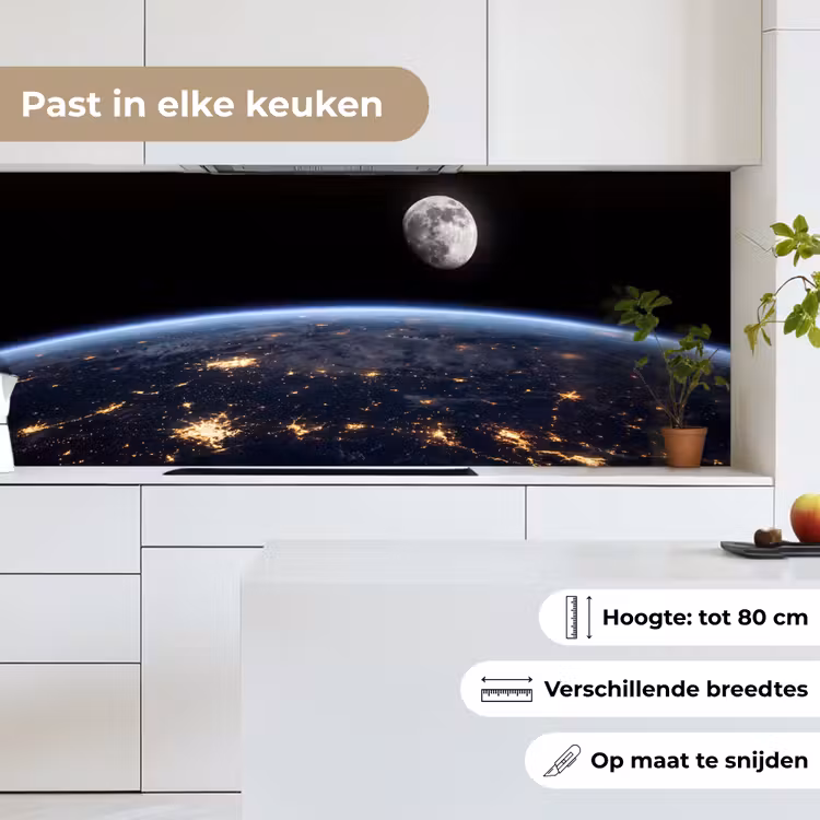 Keuken achterwand - Aarde - Nacht - Ruimte — 7
